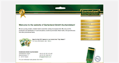 Desktop Screenshot of gartenland.com