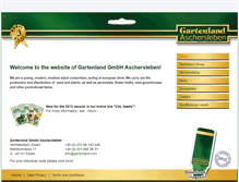 Tablet Screenshot of gartenland.com
